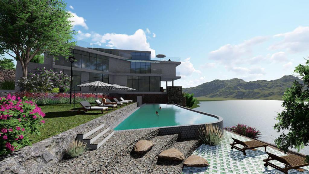 3060m2 bám mặt hồ Đồng Chanh dài cả 100m cao thoáng phù hợp làm nghỉ dưỡng tại Nhuận Trạch,lương Sơn,hoà bình