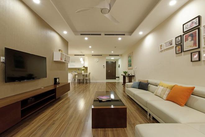 Bố trí nội thất căn hộ cao cấp 123 m2 với không gian đẹp hai phòng ngủ !