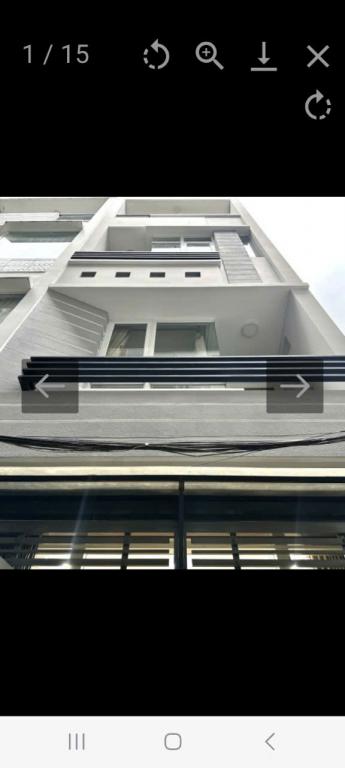 Nhà hẻm xe hơi , 39m2 , 4 lầu , Phú Nhuận , giá 7.9 tỷ .
