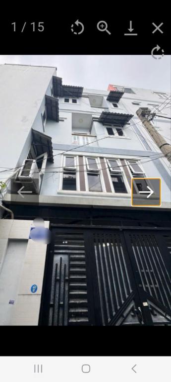 Nhà hẻm ba gác , 42m2 , 5 lầu , Bình Thạnh , giá 6.95 tỷ .