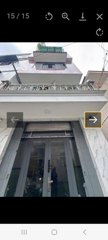 Nhà hẻm ba gác , 30m2 , 4 lầu , Bình Thạnh , giá 7.4 tỷ .