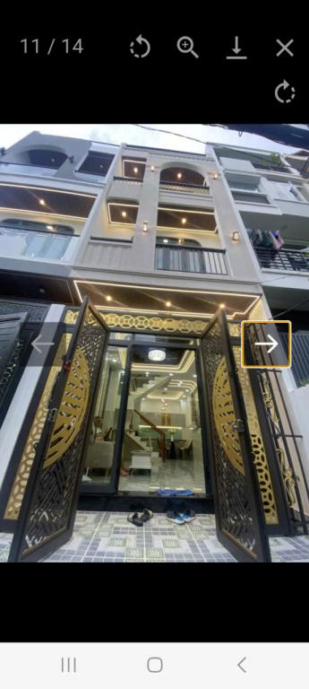 Nhà hẻm ba gác , 49m2 , 4 lầu , Bình Thạnh , giá 8.6 tỷ .