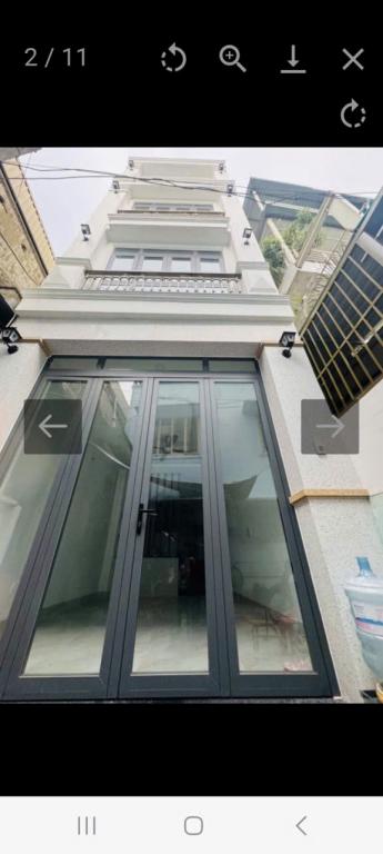 Nhà hẻm xe hơi , 41m2 , 4 lầu , Bình Thạnh , giá 8.5 tỷ .
