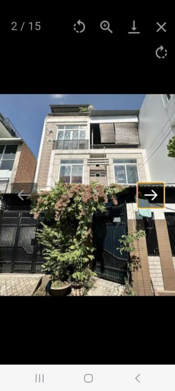 Nhà hẻm xe hơi , 83m2 , 4 lầu , Bình Thạnh , giá 15.9 tỷ.